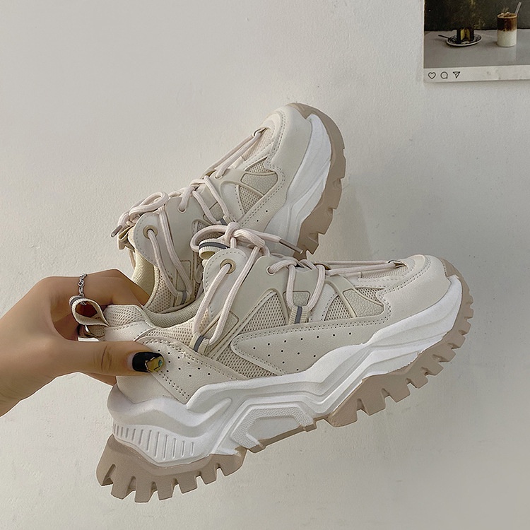 Giày thể thao QIAOYILUO đế dày mềm thoáng khí thời trang Hàn Quốc dành cho nữ