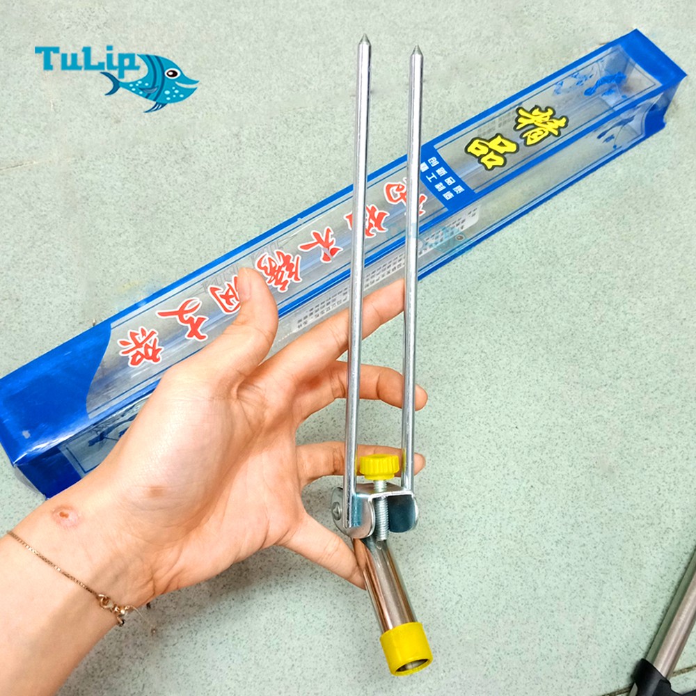 Cây Chống Cần Câu Đài 2M1 - Chống Cần Câu Cá Điều Chỉnh Kích Thước - Chất Liệu Inox Không Rỉ