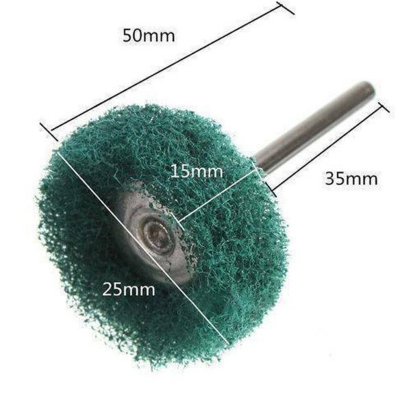 40pcs/set Abrasive 25mm Wheel Buffing Dremel Wheels Polishing  For Grinding Rotary