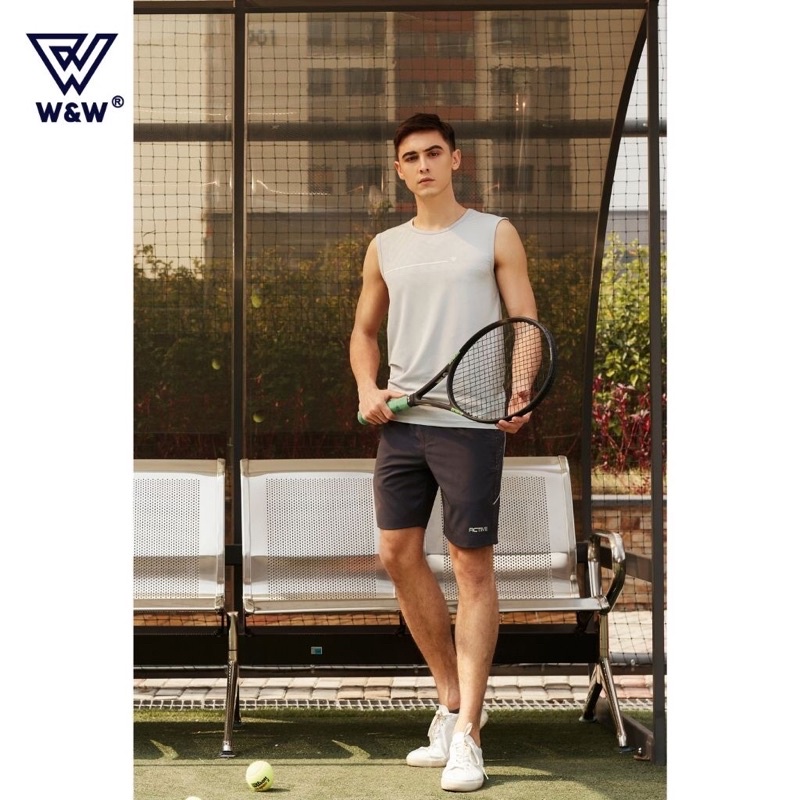 Áo Sát Nách Nam W&W Chất Vải Coolmax Cao Cấp, Siêu Thoáng Khí, Đanh Mịn Thoải Mái Trong Mọi Hoạt Động WTT14