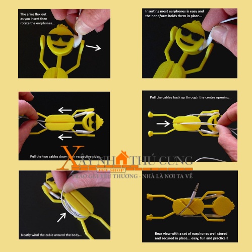 Dụng cụ quấn tai nghe sành điệu - ms6