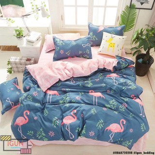 bộ Chăn Ga Gối 4 món Poly cotton HÀN QUỐC 100%