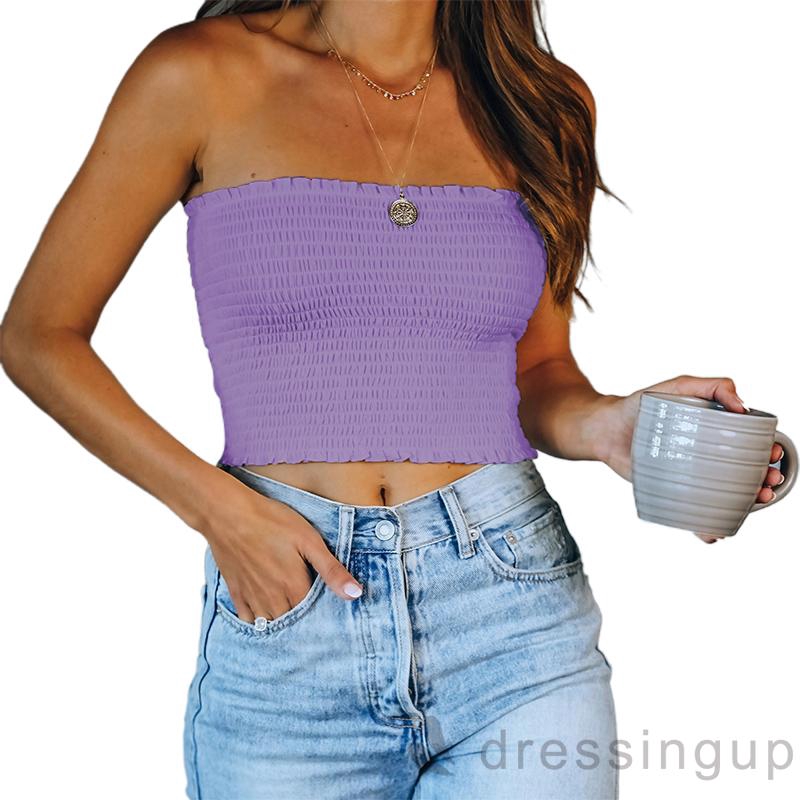 Áo Không Tay Dáng Ôm Màu Trơn Dành Cho Nữ | BigBuy360 - bigbuy360.vn