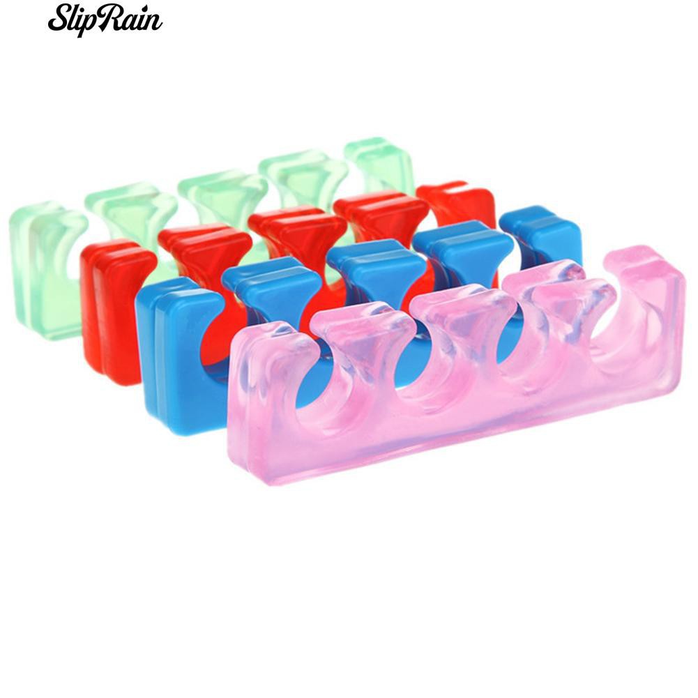 2 Dụng Cụ Tách Ngón Chân Silicon Mềm Cho Làm Móng
