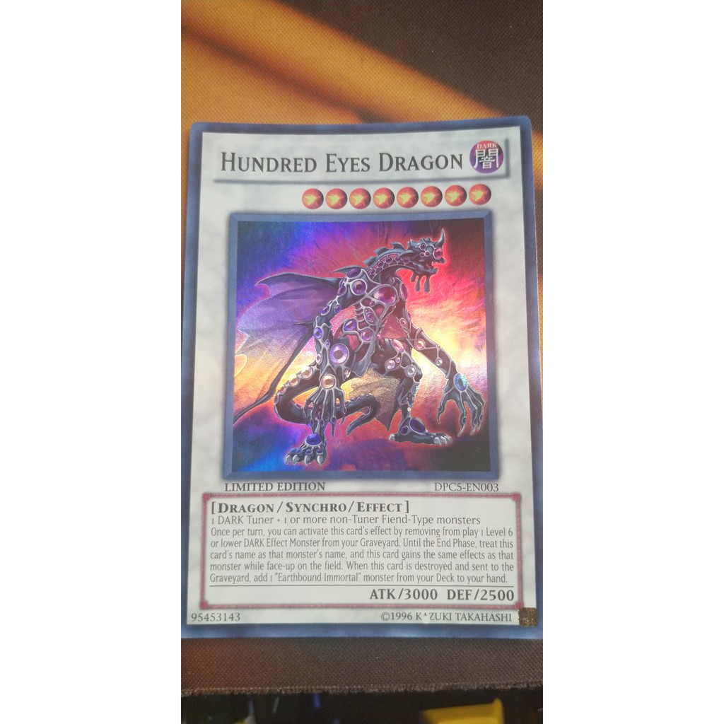 [Thẻ bài Yugioh TCG] Hundred-Eyes Dragon - DPC5-EN003 - Super Rare