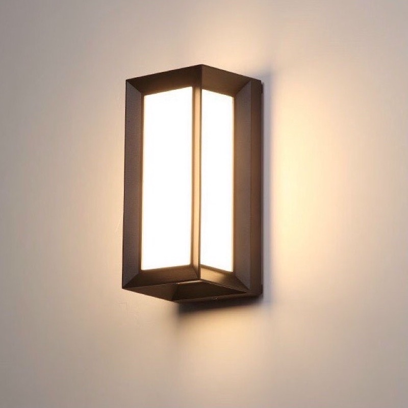 Đèn tường led chống nước 12w trang trí vách, cột cổng, hành lang sân vườn