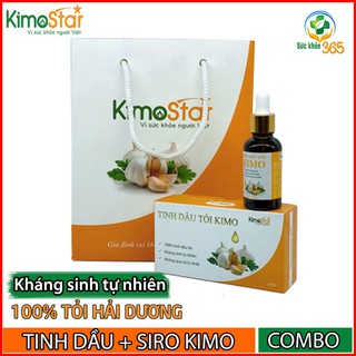 COMBO Tinh dầu và Tỏi đen Kimo