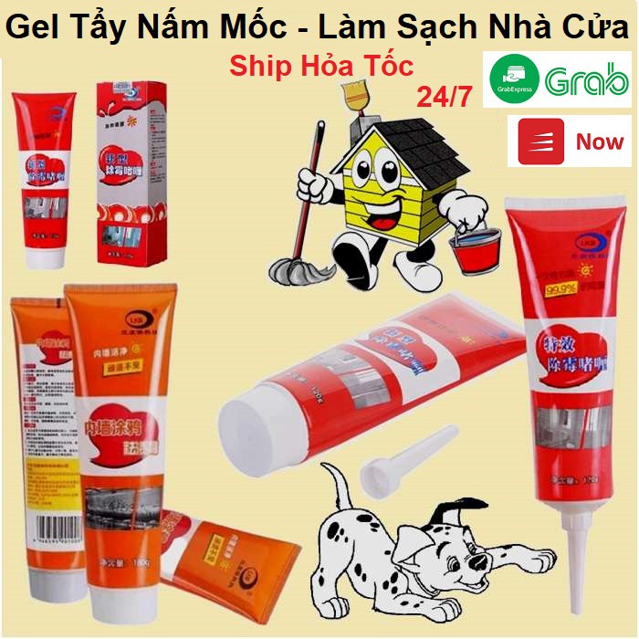 Keo Tẩy Mốc Chân Tường, Tẩy Mốc Ron Gạch - Làm Sạch Nấm Mốc