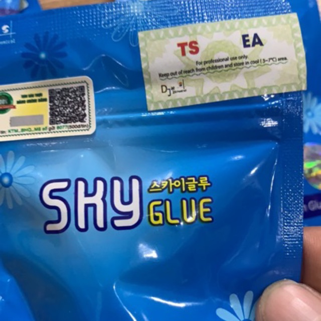 Keonối mi sky TS  glue, keo sky trong TS.DỤNG CỤ NỐI MI MR TUẤN