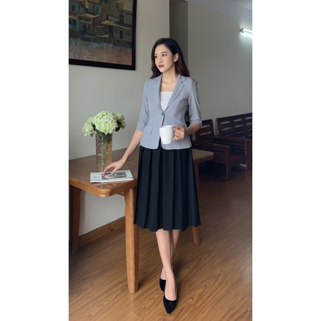 Áo vest, tay lỡ hàng thiết kế.Hai lớp giá siêu ưu đãi. DG20/A040
