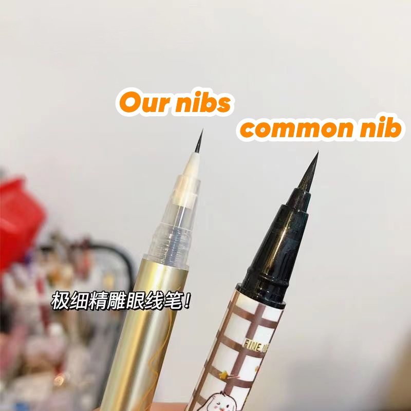 Bút Kẻ Mắt 0.001mm Làm Sáng Chống Thấm Nước Và Mồ Hôi Lâu Trôi Màu Sắc Đẹp Mắt