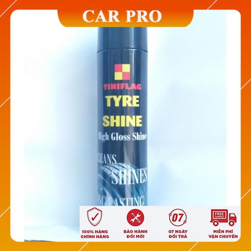 Bình xịt bóng lốp Hot Tire - Tyre Shine - CAR PRO