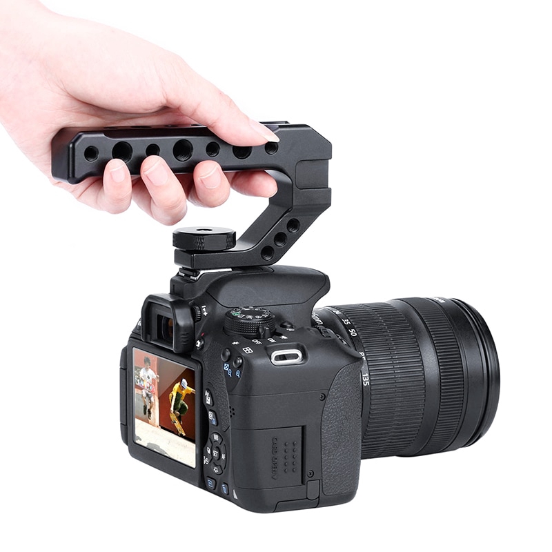 UURig R005 cold shoe 1/4 3/8 screw handle for Sony Nikon Canon DSLR cameras | BigBuy360 - bigbuy360.vn