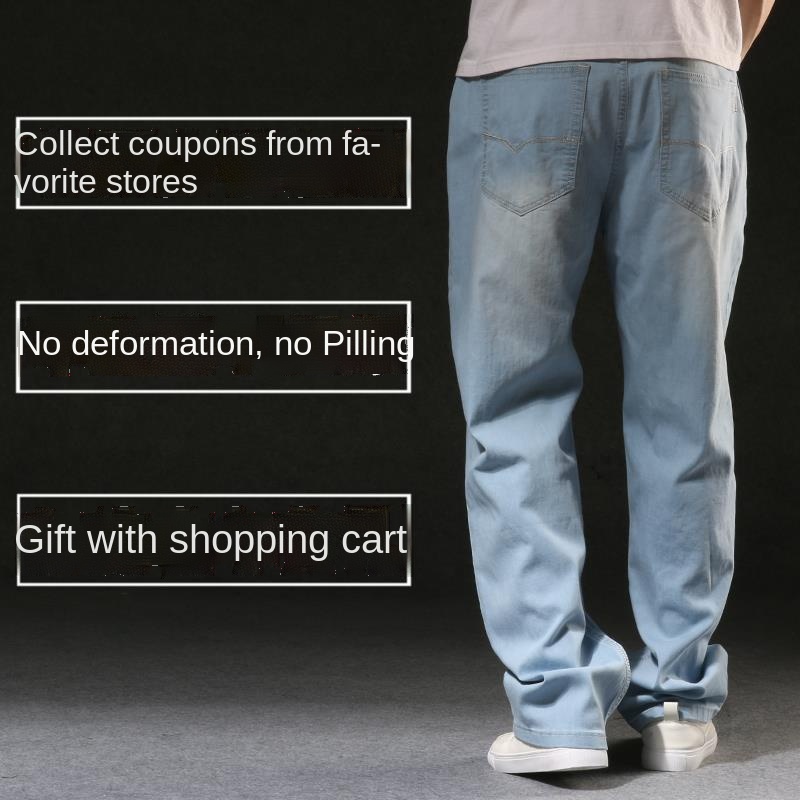 Quần jean nam siêu mỏng size lớn 28-40