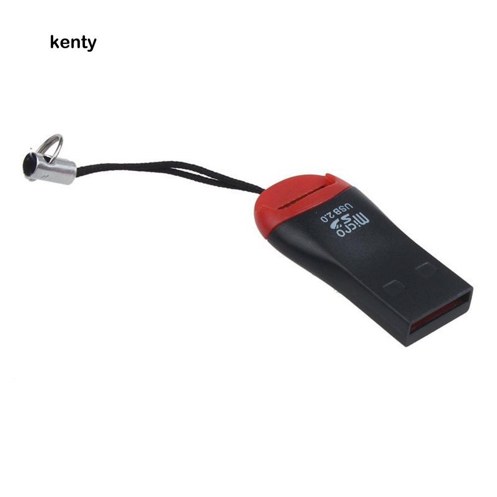 Ktt KT★Set 5 Đầu Đọc Thẻ Nhớ USB 2.0 TF Dành Cho Laptop