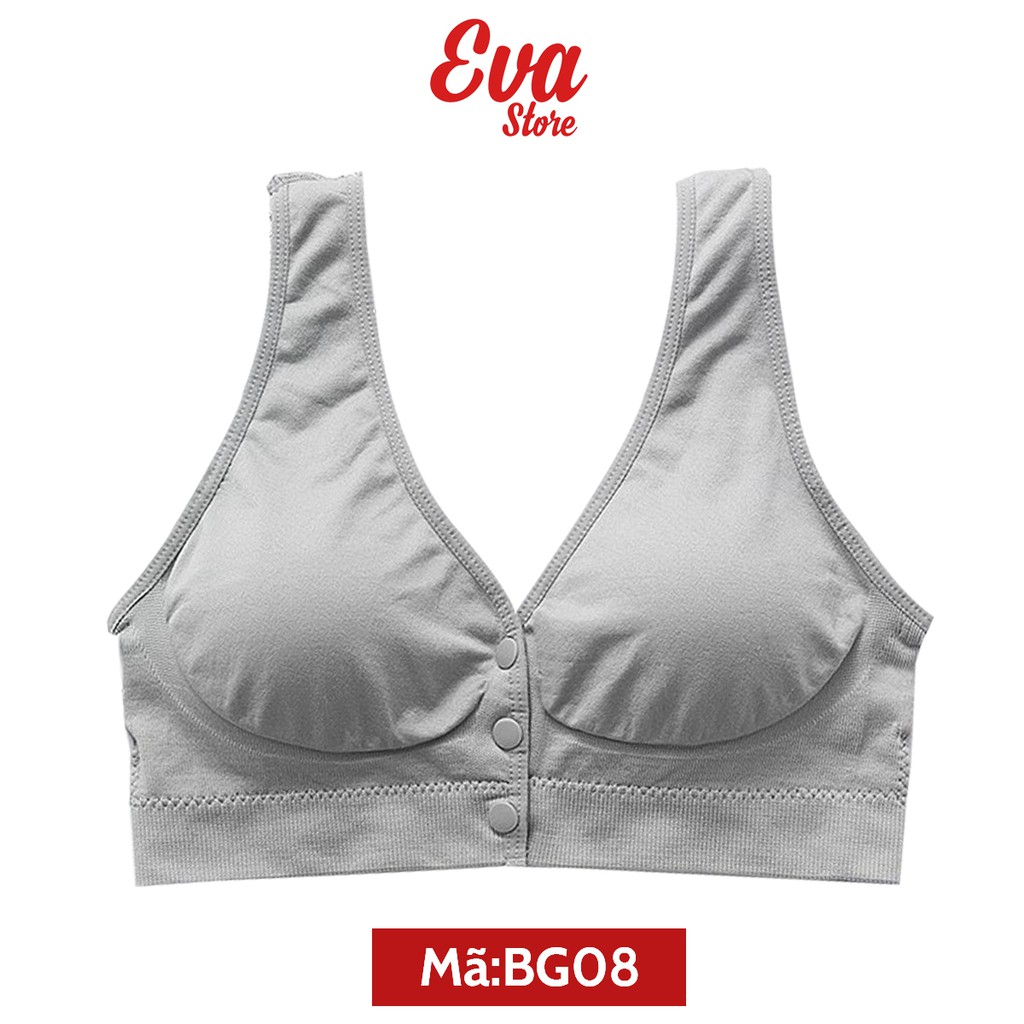 Áo Ngực Trung Niên Khuy Bấm Cotton Xuất Hàn_EVASTORE_BG08 | BigBuy360 - bigbuy360.vn