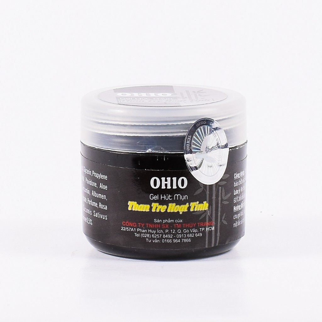 Gel Hút Mụn Ohio - Gel Than Tre Hoạt Tính - Hút Tận Gốc Các Loại Mụn