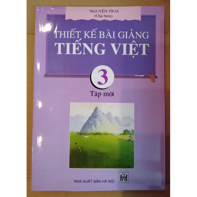 Sách - Combo Thiết Kế Bài Giảng Tiếng Việt 3 (Tập 1+Tập 2)