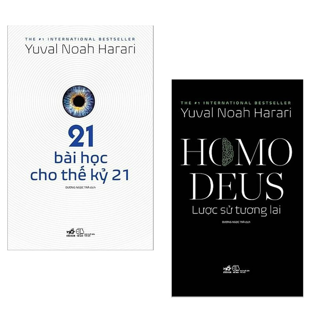 Sách - Combo Homo Deus-Lược Sử Tương Lai + 21 Bài Học Cho Thế Kỷ 21