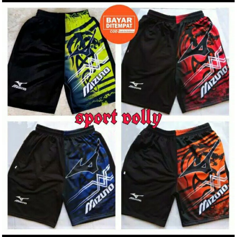 MIZUNO Quần Short Phối Dây Rút Thiết Kế Trẻ Trung Năng Động