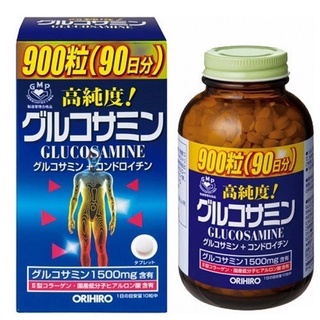 (hàng chính hãng ) viên uống glucosamine orihiro Nhật Bản hộp 900 viên