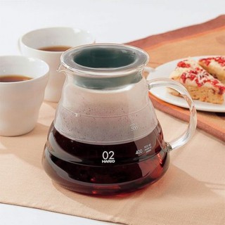 Bình đựng thủy tinh hario v60 range server clear 600ml