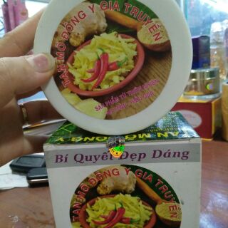 Kem tan mỡ đông y