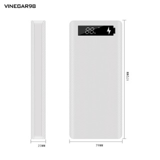 Vỏ cho sạc dự phòng cổng Micro USB / Type-C 18650