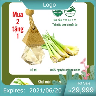 Tinh dầu treo xe mùi hương sả java 100% thiên nhiên
