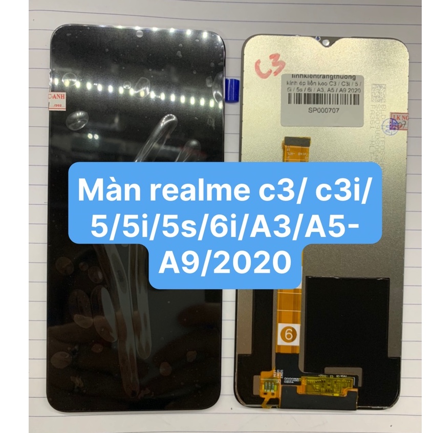 MÀN HÌNH ZIN MỚI ĐIỆN THOẠI OPPO REALME C3/ C3I/ 5/ 5I/ 5S/ 6I/ A3/ A5-A9 2020 DÙNG CHUNG