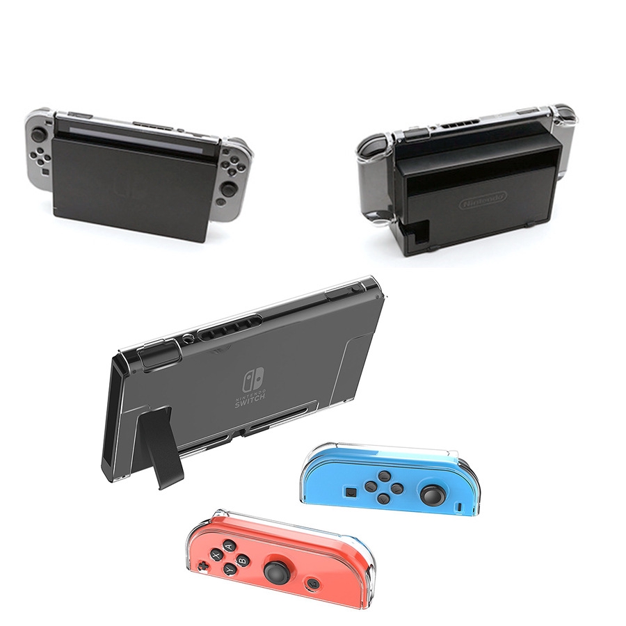 Ốp Trong Suốt Bảo Vệ 3 Trong 1 Cho Máy Chơi Game Nintendo Switch | BigBuy360 - bigbuy360.vn