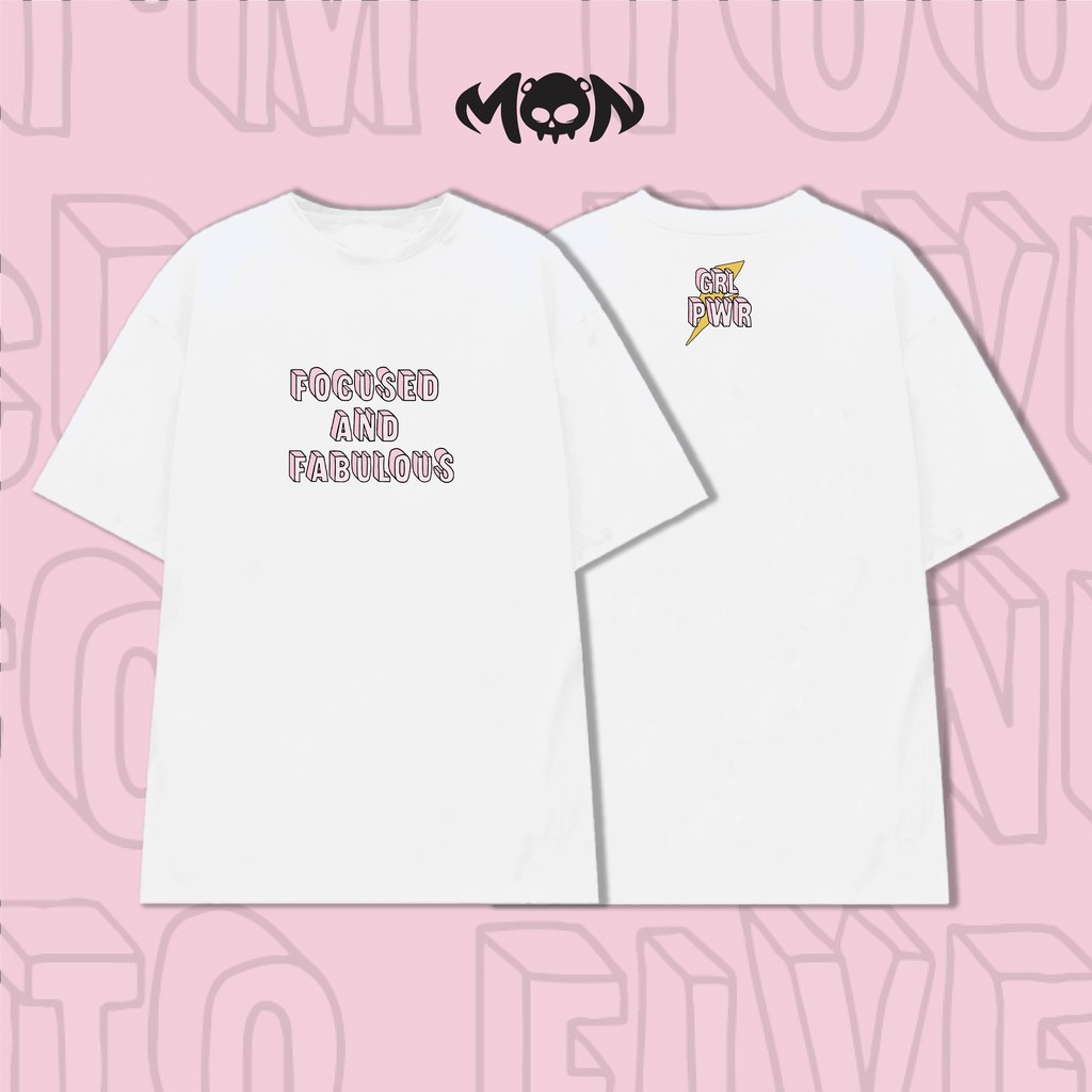 Áo Thun Nữ Áo phông Tay Lỡ Unisex Form Rộng MONGPW