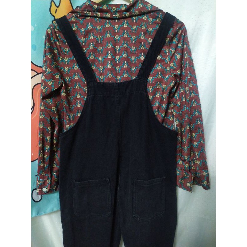 Yếm jean rách gối eo 80 si | BigBuy360 - bigbuy360.vn