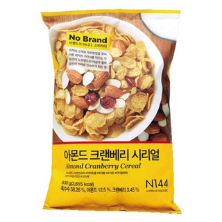 Ngũ Cốc Ăn Sáng Hạnh Nhân No Brand Túi 630G