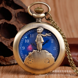 Đồng Hồ Quả Quýt Hình Hoàng Tử Bé Phong Cách Retro