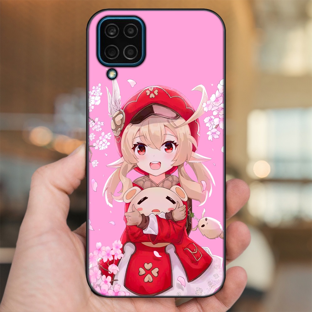 Ốp lưng Samsung M32, M33, M53, M62 viền đen in hình Klee Genshin Impact