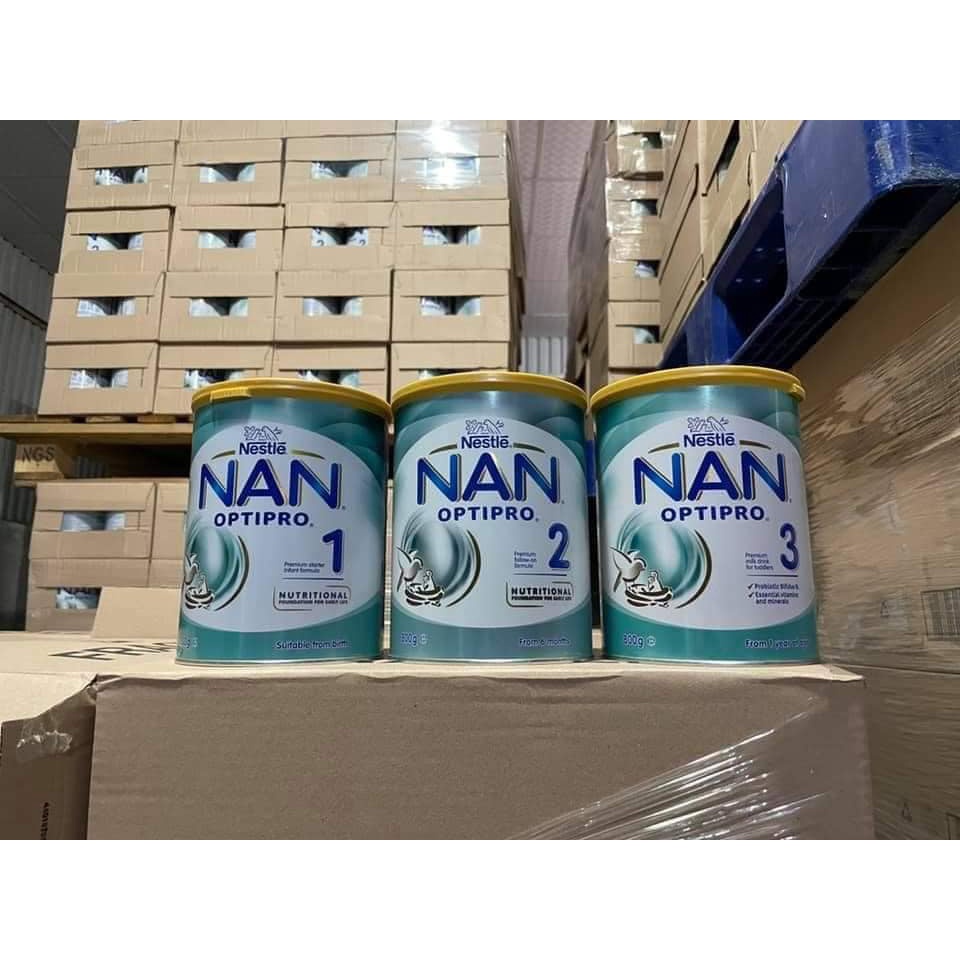 Sữa Nan Optipro ÚC số 1,số 2,số 3 loại 800g Date 2022