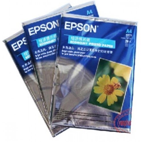 Giấy in ảnh EPSON A4 230 Gsm 1 mặt bóng