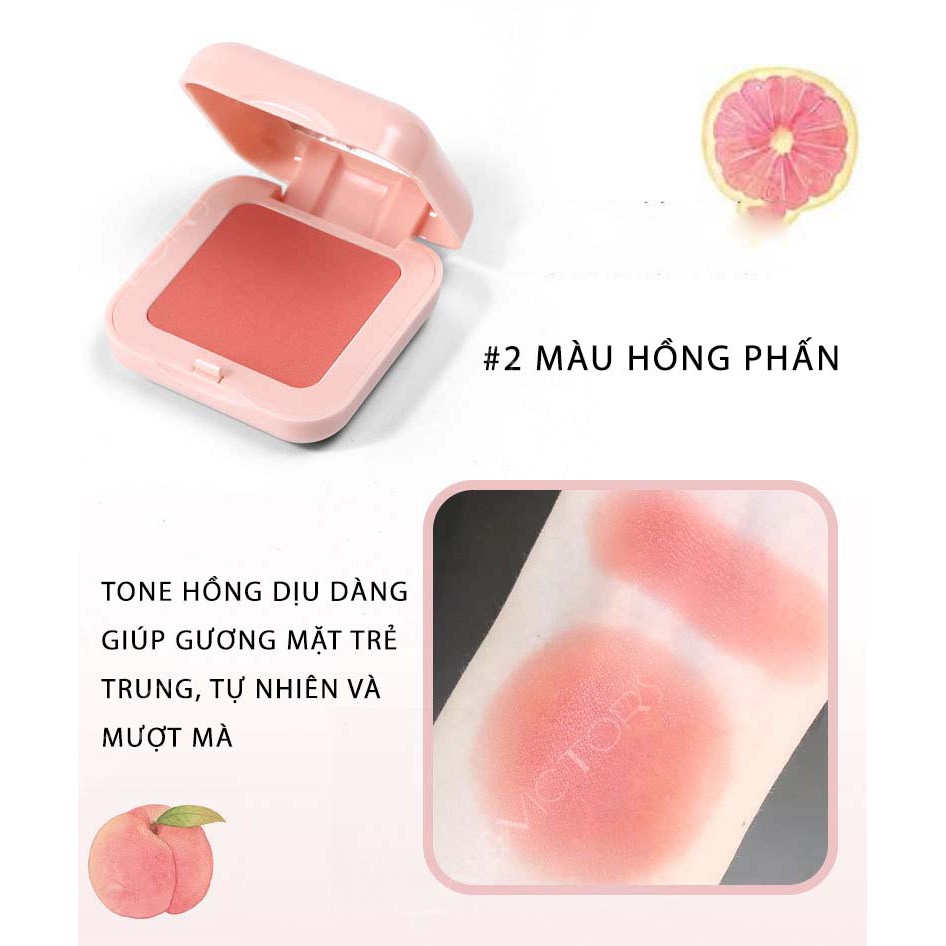 Phấn Má Hồng Đơn Sắc Lameila Blusher Color Geometry