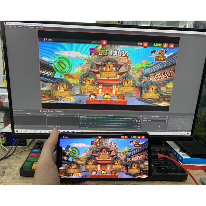 Cáp HDMI to USB 3.0 Video Capture Earldom ET-W17 & ET-W16 - Hỗ Trợ Live Stream, Ghi Hình Từ Điện Thoại, Camera, PS4, XBO | BigBuy360 - bigbuy360.vn