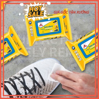 Giấy lau giày Sneaker thần thánh có túi nhỏ gọn dễ dàng mang theo