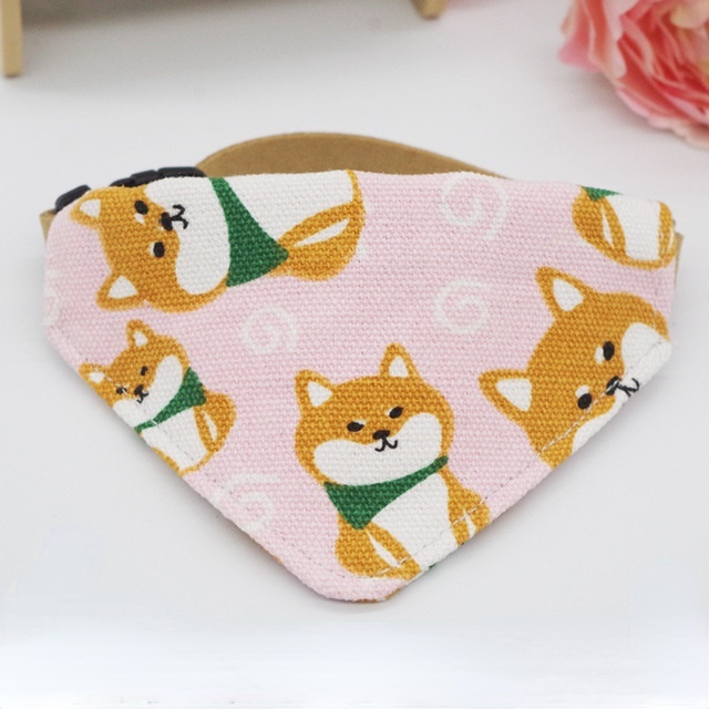Khăn Choàng Cổ Hình Tam Giác Dễ Thương Dành Cho Cún Cưng