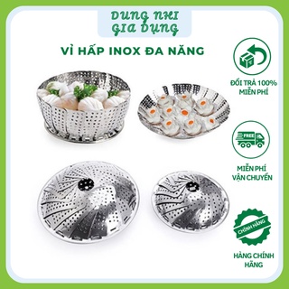 Xửng Hấp Các Món Ăn Đa Năng Tiện Lợi Xửng Hấp Inox Hàng Cao Cấp Loại 1