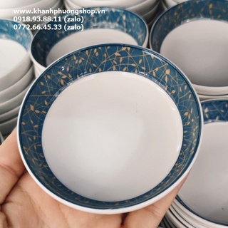 chén đựng nước chấm sứ Minh Long - chén đựng nước chấm sứ