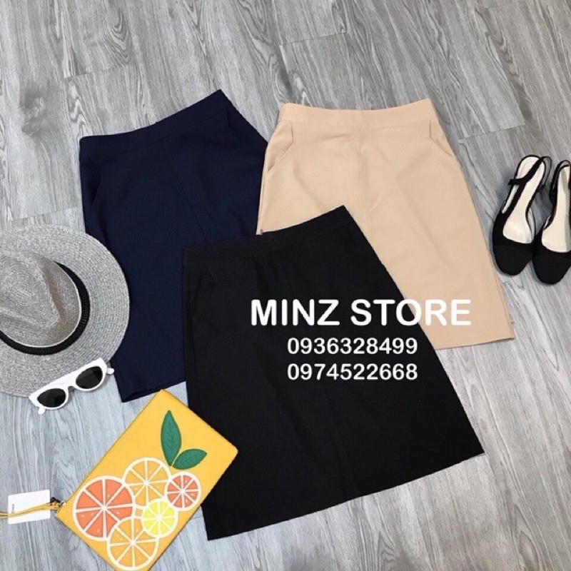 chân váy chữ a công sở