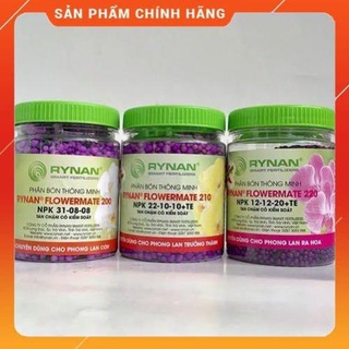 Combo bộ 3 phân bón thông minh tan chậm Rynan chuyên dùng cho hoa lan