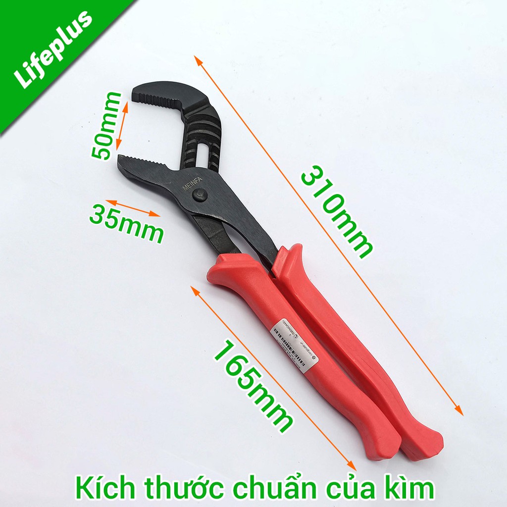 Kìm mỏ quạ 7 lỗ Meinfa 310mm