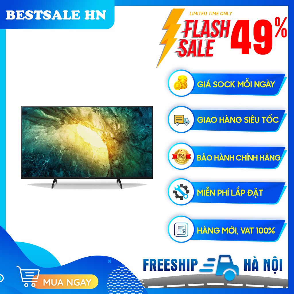 Android Tivi Sony 4K 55 inch 55X9000H - Công nghệ quét hình X-Motion Clarity, Hệ điều hành, giao diện Android 9.0