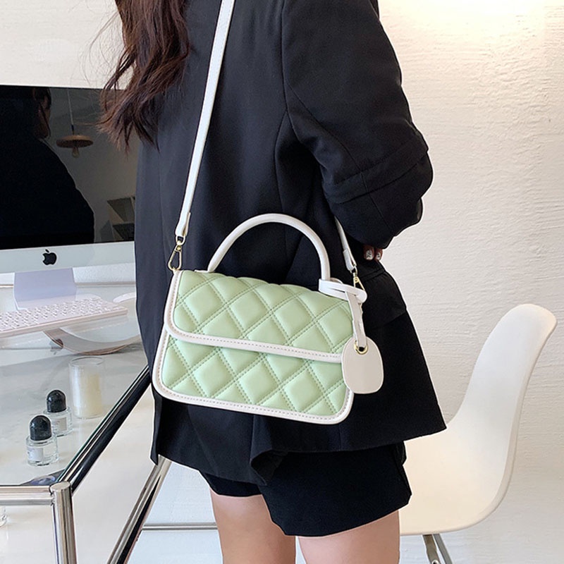 Túi đeo vai IELGY hình vuông cỡ nhỏ phong cách thời trang cho nữ