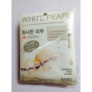 Mặt nạ trắng da DABO WHITE PEARL Hàn Quốc